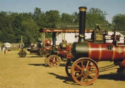 Steam Engines Lined Up