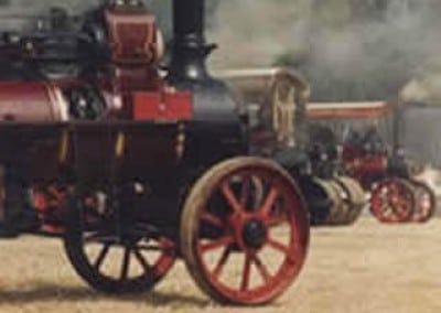 Red Steam Engine