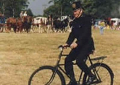 Policeman on a Bike