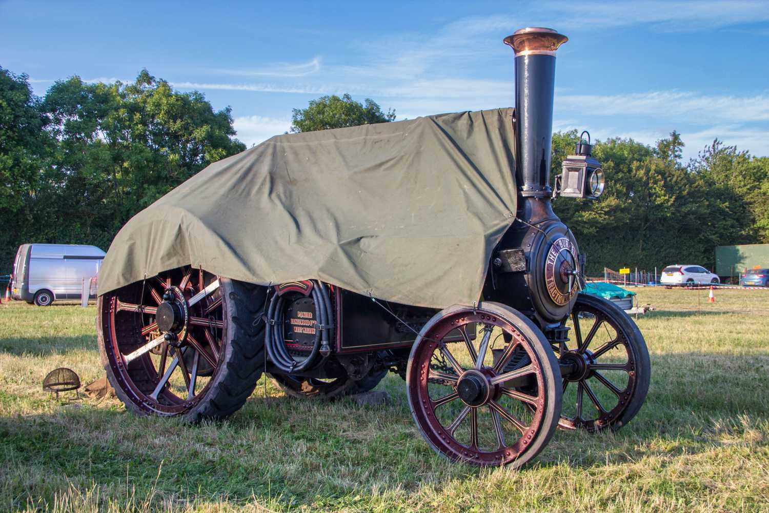 Covered Steam Engine