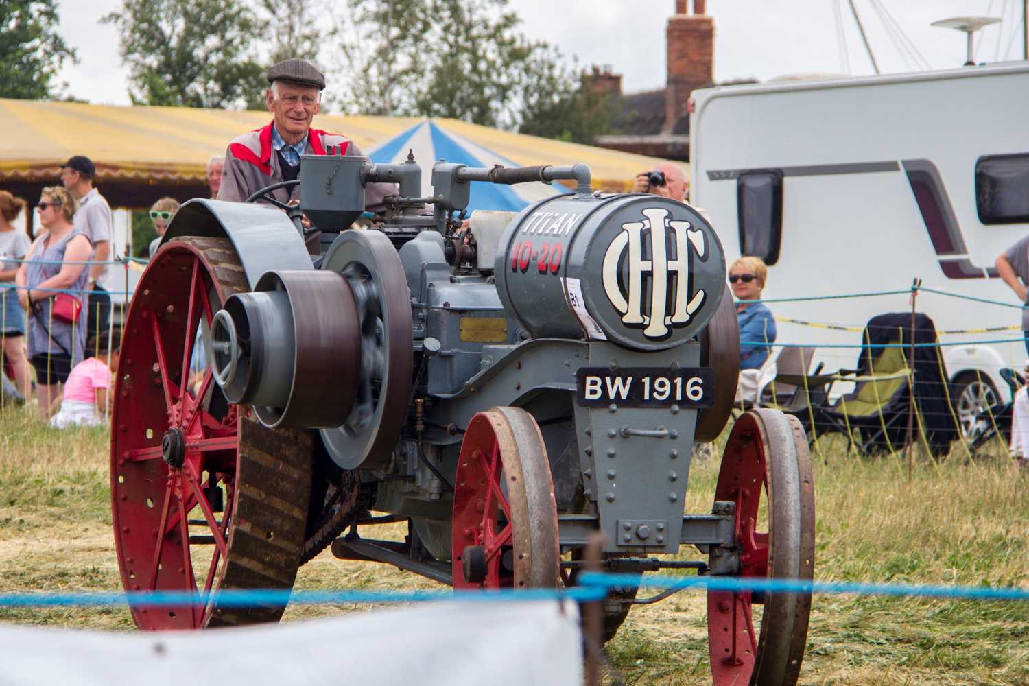 Old Grey Tractor
