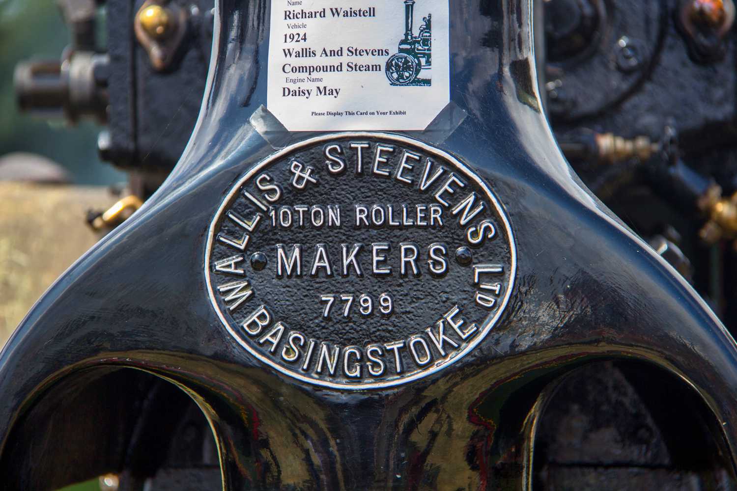 Front of a Steam Engine