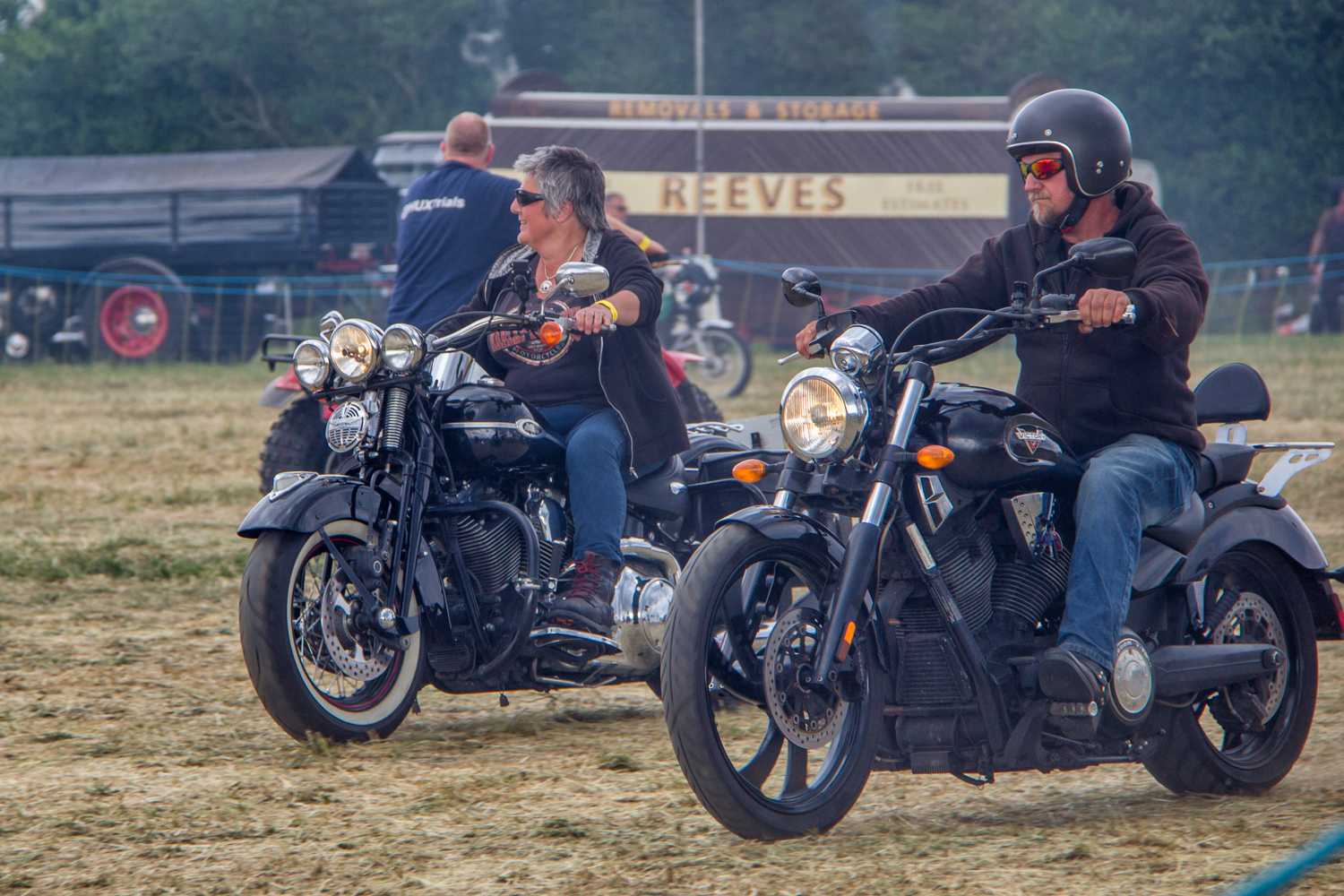 Harley-Davidsons